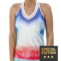 Lucky in Love Medallion Ombre Tanktop Special Edition Dames
