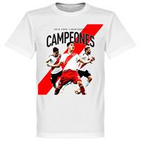Retake River Plate Copa Libertadores Campeones 2018 T-Shirt - Wit - 10 Years