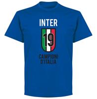 retake Inter Milan Scudetto 19 T-shirt - Blauw - Kinderen