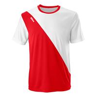 wilson T-Shirt Herren - Rot, Weiß