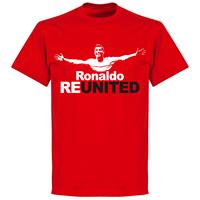 Retake Ronaldo Re-United T-Shirt - Rood - Kinderen - 10 Years