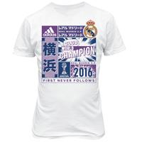 Adidas Real Madrid WK 2016 Winners T-Shirt - Junior/Jongens / 164cm