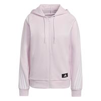 Adidas Fleece 3 Stripes Full Zip Sweatshirt