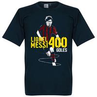 retake Messi 400 Record Goalscorer T-Shirt - KIDS