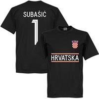 retake Kroatië Subasic Team T-Shirt - Kinderen