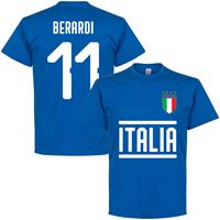 retake Italië Berardi 11 Team T-Shirt - Blauw - Kinderen