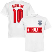 Retake Engeland Sterling 10 Team T-Shirt - Wit