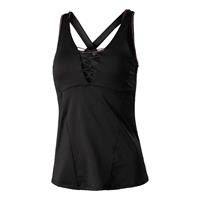 Lucky in Love Laced Up With Bra Tank-Top Damen