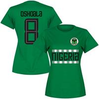 Retake Nigeria Team Dames Oshoala 8 T-shirt - Groen