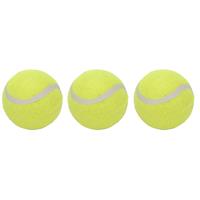 3x stuks tennisballen 6 cm - Buitenspeelgoed - Tennissen