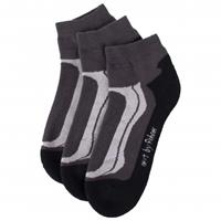 Rohner   Basic Sneaker Sport 3er Pack - Multifunctionele sokken, grijs