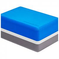 Manduka Recycled Foam Block - Yogablok blauw/grijs