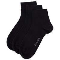 Rohner Basic Sneaker Plus 3er Pack - Multifunctionele sokken, zwart