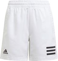 adidas Club Tennis 3-Streifen Shorts, White / Black