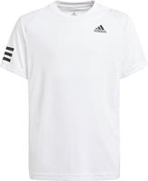 adidas Club Tennis 3-Streifen T-Shirt, White / Black