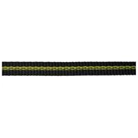 Edelrid Tech Web 12 mm - Ronde slinge, zwart/olijfgroen