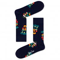 Happy Socks Healthy Glow Sock - Multifunctionele sokken, zwart