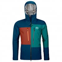 Ortovox 3L Deep Shell Jacket - Ski-jas, blauw/turkoois