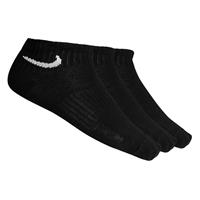 Nike Sneaker Socken, 3er-Pack, Strick, schnelltrocknend, unifarben, schwarz/weiß, L
