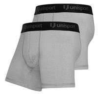 Unisport Boxer Shorts 2-er Pack - Grau