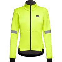 Gore Wear Women's Tempest Cycling Jacket AW21 - Neongelb - Rot