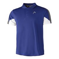 head Club 22 Tech Polo Herren - Blau, Weiß