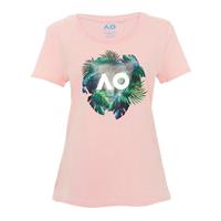 Australian Open Flower T-shirt Dames