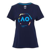 Australian Open Round Logo T-Shirt Damen