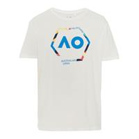 Australian Open Round Logo T-shirt Heren