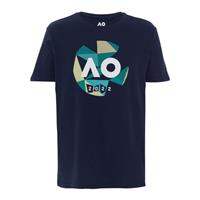 Australian Open Geometric Logo T-shirt Heren