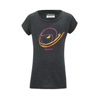 babolat Exercise Message T-Shirt Mädchen - Schwarz, Mehrfarbig