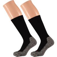 Zwarte wandelsokken voor dames 39/42 - dames wandelsokken/hiking sokken