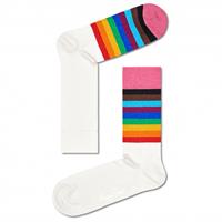 Happy Socks Pride Rainbow Sock - Multifunctionele sokken, wit