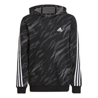 Adidas Hoodie Future Icons 3-Stripes Graphic - Grijs/Zwart/Wit Kids
