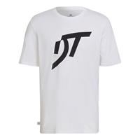adidas Dominic Thiem Logo Graphic T-Shirt Herren - Weiß, Schwarz