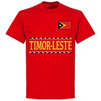 Retake Oost-Timor Team T-Shirt - Rood - Kinderen - 10 Years