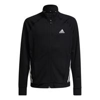 adidas Aero Ready 3 Stripes Track Trainingsjacke Mädchen - Schwarz, Weiß