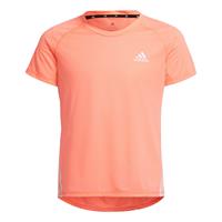 adidas Aero Ready 3 Stripes T-Shirt Mädchen - Pink, Weiß
