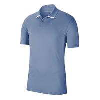 nike Dry Vapor Solid Polo Herren - Hellblau, Weiß