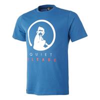 quietplease Quiet Please Baseline Logo T-shirt Heren