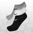 Nike sportsokken - set van 3 wit/zwart/grijs