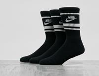 Nike Essential Stripe Socks (3 Packs) - Schwarz, Schwarz