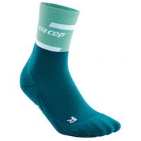 CEP - The Run Socks Mid Cut - Hardloopsokken, blauw/turkoois