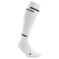 CEP - The Run Socks Tall - Hardloopsokken, grijs/wit