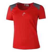 head Club T-Shirt Damen - Rot