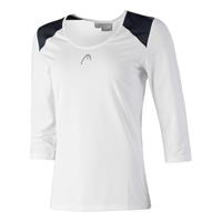 head Club T-Shirt Damen - Weiß, Blau