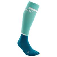 CEP Women's The Run Socks Tall - Hardloopsokken, turkoois/blauw