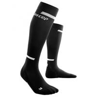 CEP Women's The Run Socks Tall - Hardloopsokken, zwart