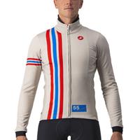 Castelli Hollywood Windstopper Cycling Jacket AW21 - Cannonball Off White