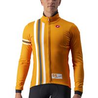 Castelli Hollywood Windstopper Cycling Jacket AW21 - Cannonball Vintage Orange
